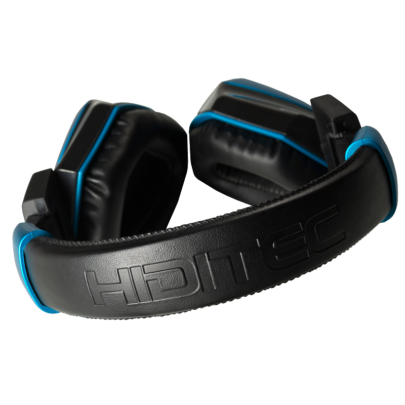 Hiditec HDT1 Headset Wired Head-band Gaming Black, Blue – image 4