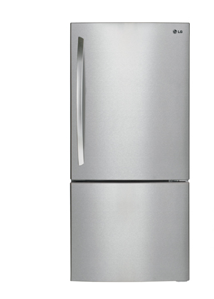 LG LBN22370ST fridge-freezer Freestanding Stainless steel – image 1