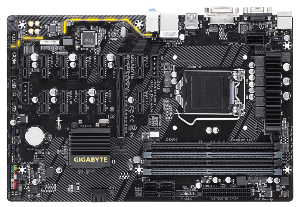 GIGABYTE GA-B250-FinTech (rev. 1.0) – image 2