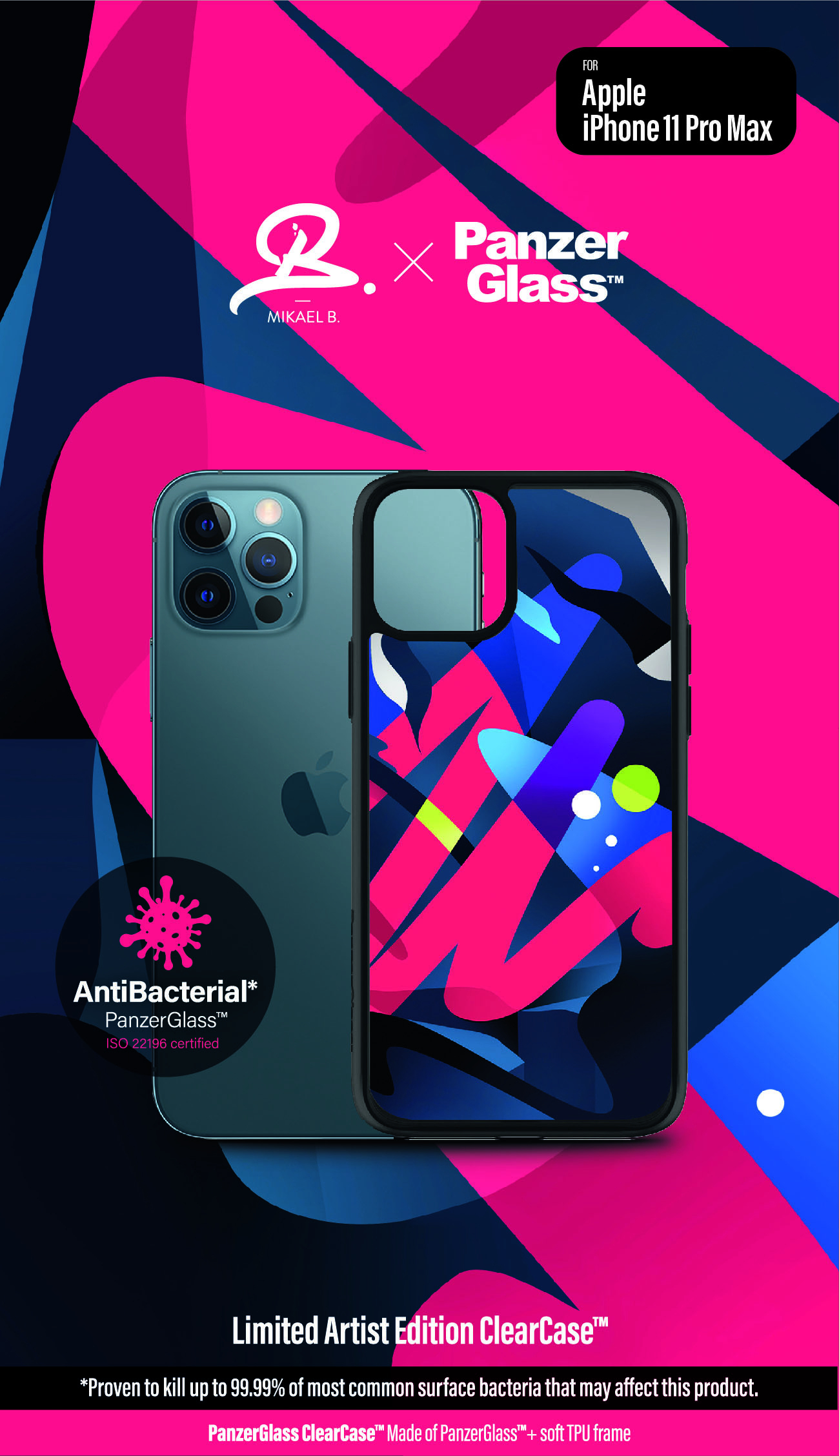 PanzerGlass ® ClearCase™ iPhone 11 Pro Max - Mikael B Limited Artist Edition – image 9