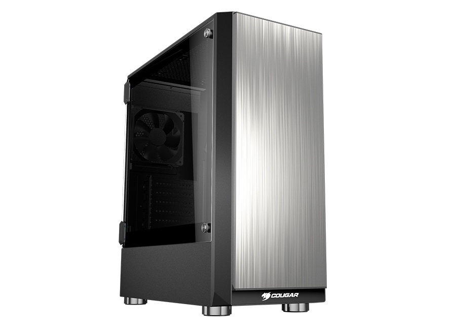 COUGAR Trofeo Midi Tower Aluminium, Black