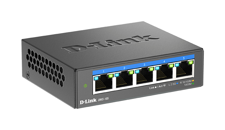D-Link Systems 5 Port 2.5 Multi Gig Switch
