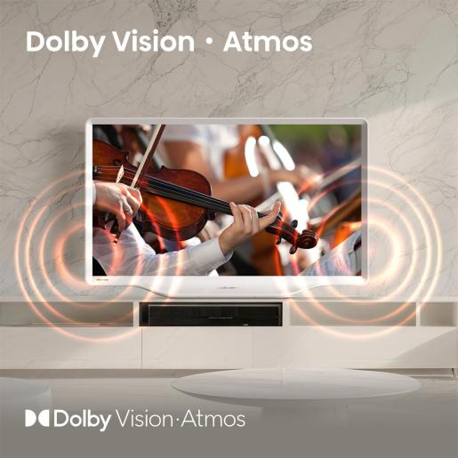 TV Hisense QLED 43S5Q 43 4K UltraHD 60Hz Smart TV VIDAA HDR10 Dolby Atmos — photo 4
