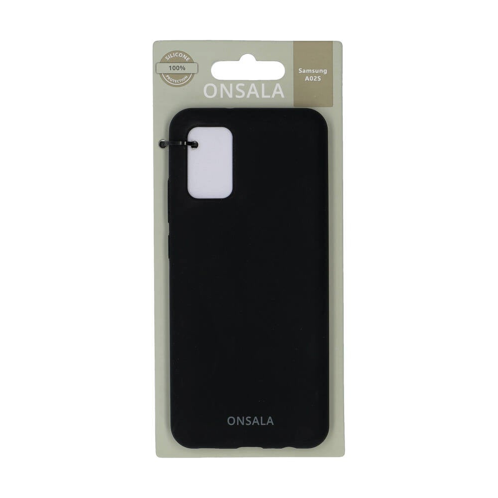 Onsala Phone Case Silicone Black - Samsung A02s – image 2