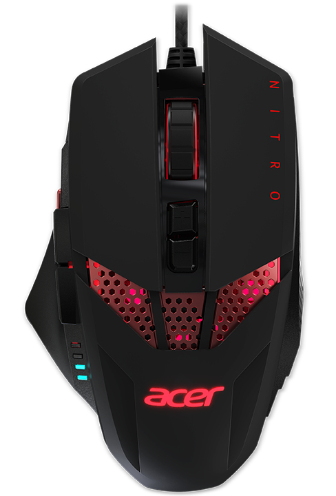 Acer HP.ACC11.001 keyboard Mouse included Gaming USB Black – image 2
