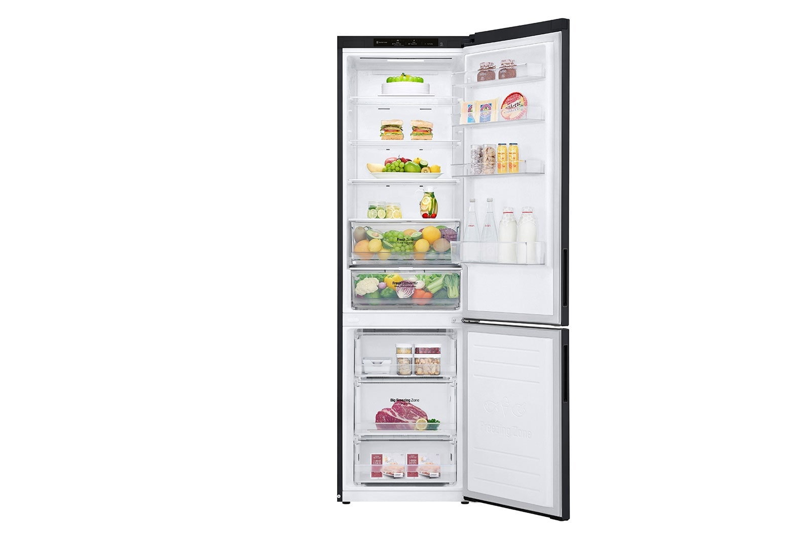 LG GBP62MCNBC Freestanding 384 L B Black - Image 2