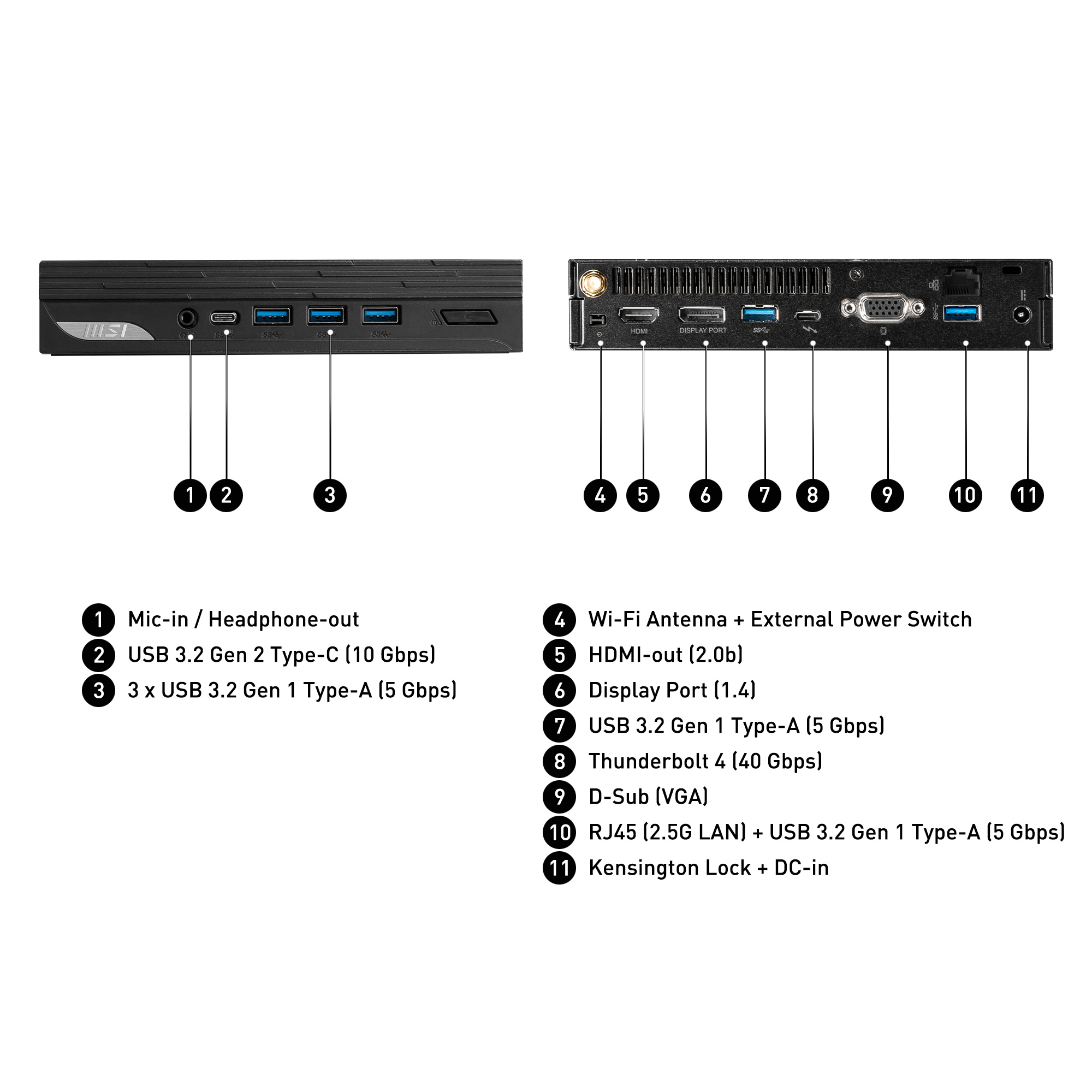 MSI PRO DP10 13M-i5 1340P BB – image 2