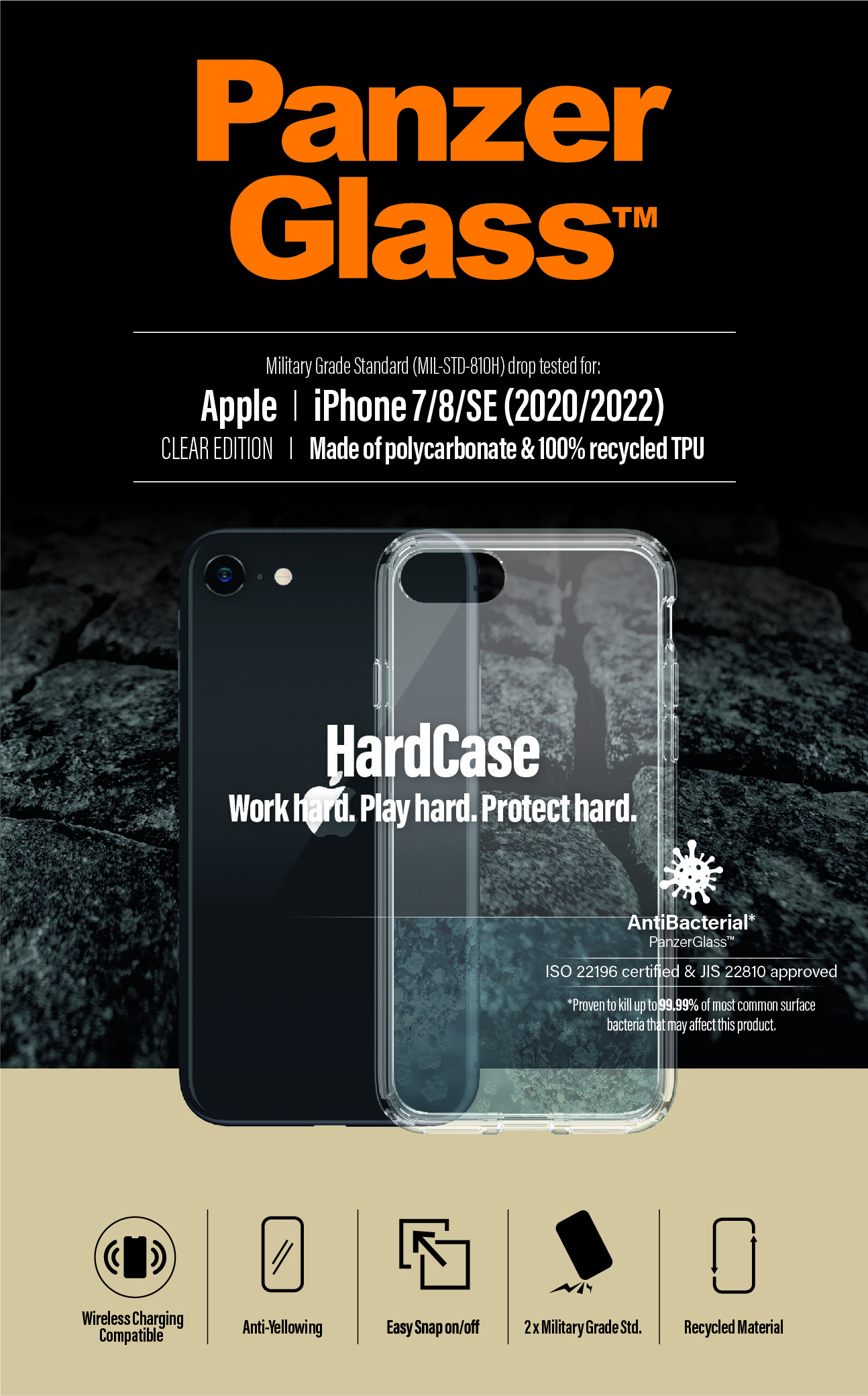 PanzerGlass ® HardCase Apple iPhone SE (2020/2022) – image 9