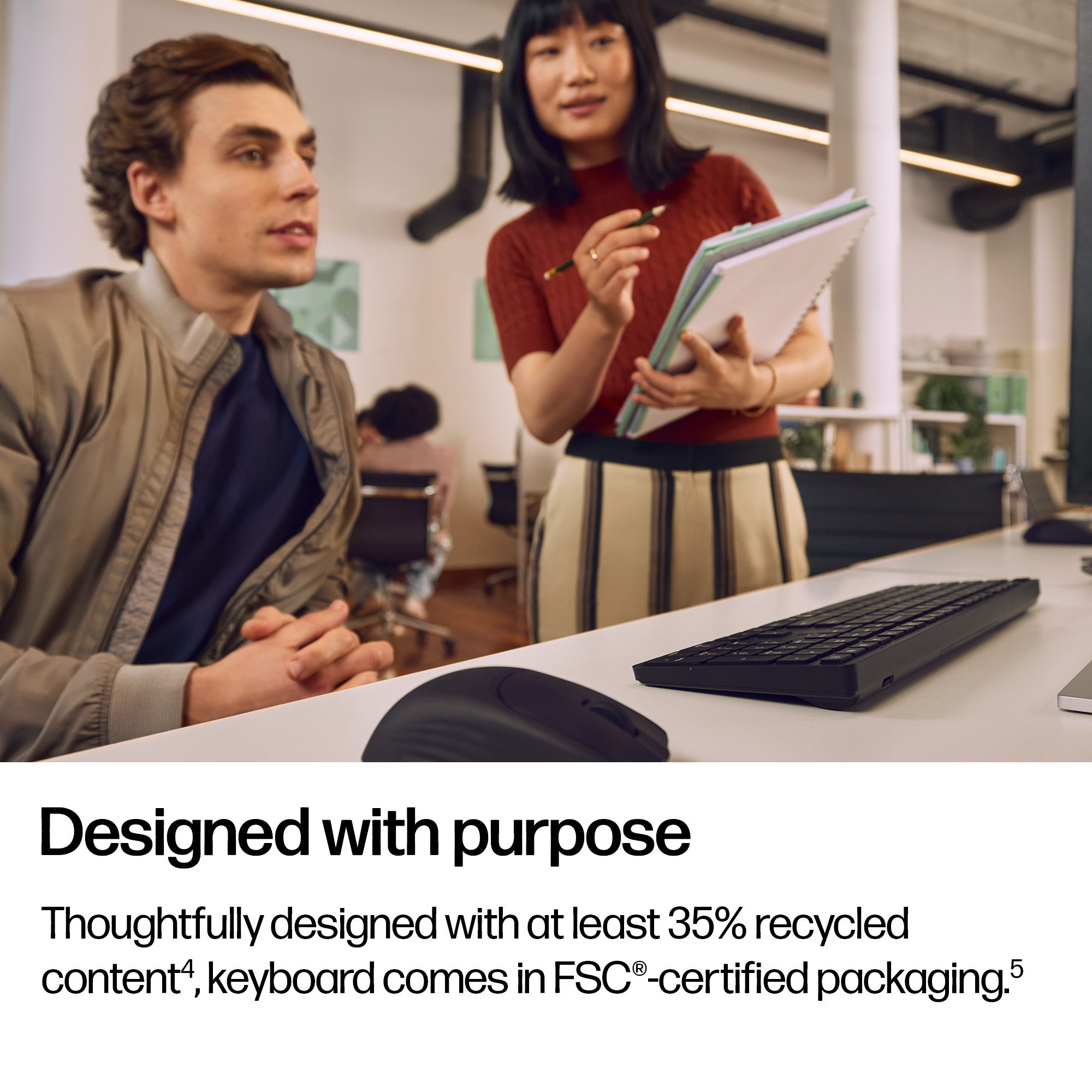 HP 490K Multi-Device Dual-Mode Keyboard – image 6