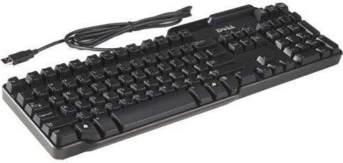 Dell 580-13019 keyboard Office USB QWERTZ Black