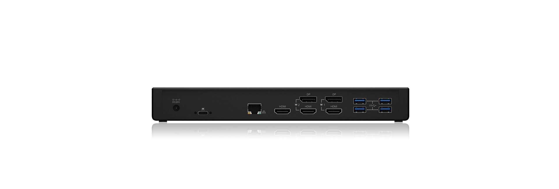 ICY BOX IB-DK2244AC Wired USB 3.2 Gen 1 (3.1 Gen 1) Type-C Black – image 5
