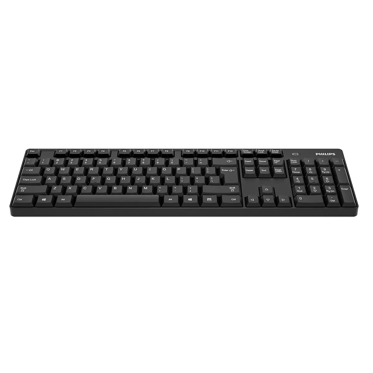 Philips 500 series SPT6501B/89 keyboard Mouse included Universal RF Wireless QWERTY Black – image 3