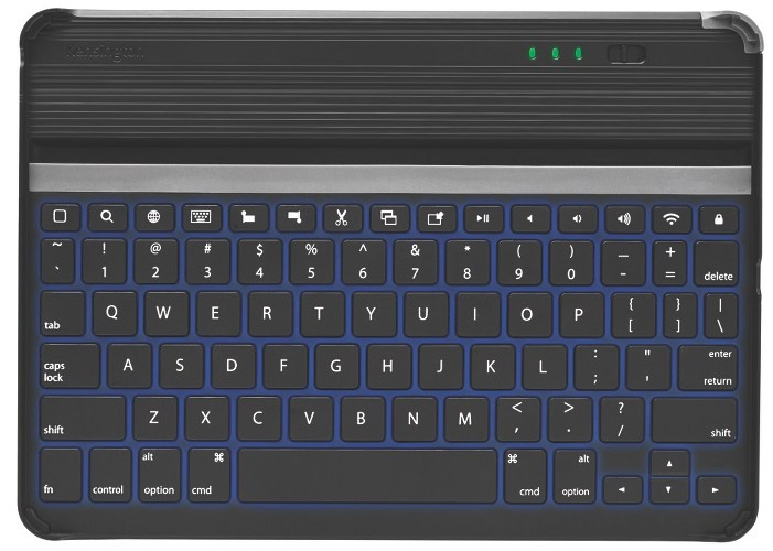 Kensington K97087PN mobile device keyboard Bluetooth Black