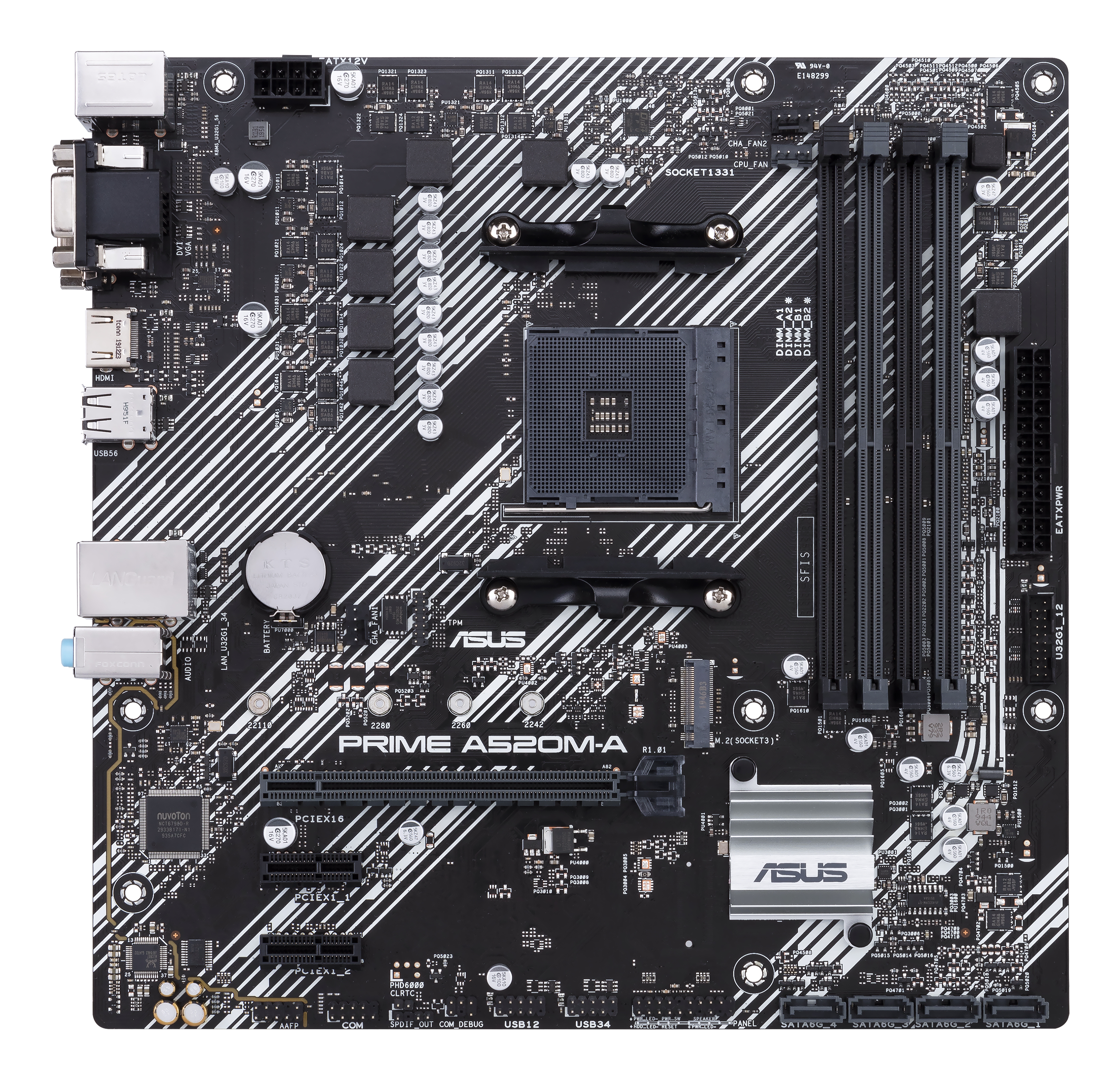 Tarjeta Madre ASUS PRIME A520M-A II/CSM - Socket AM4 - 4xDDR4 - 2133/3200/4800(OC) MHz - HDMI - VGA - DisplayPort - USB 2.0/3.2 - Micro ATX - PRIME A520M-A II/CSM Tarjeta Madre ASUS PRIME A520M-A II/CSM - Socket AM4 - 4xDDR4 - 2133/3200/4800(OC) MHz - HDMI - VGA - DisplayPort - USB 2.0/3.2 - Micro ATX - PRIME A520M-A II/CSM