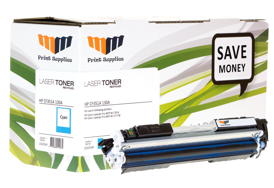 MM Cyan Laser Toner 130A / CF351A