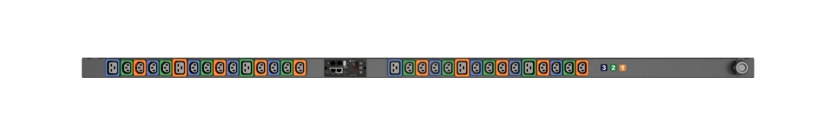 Vertiv Geist MN03E4B0-30PN63-2TL56A0A10-S-A power distribution unit (PDU) 30 AC outlet(s) 0U Black
