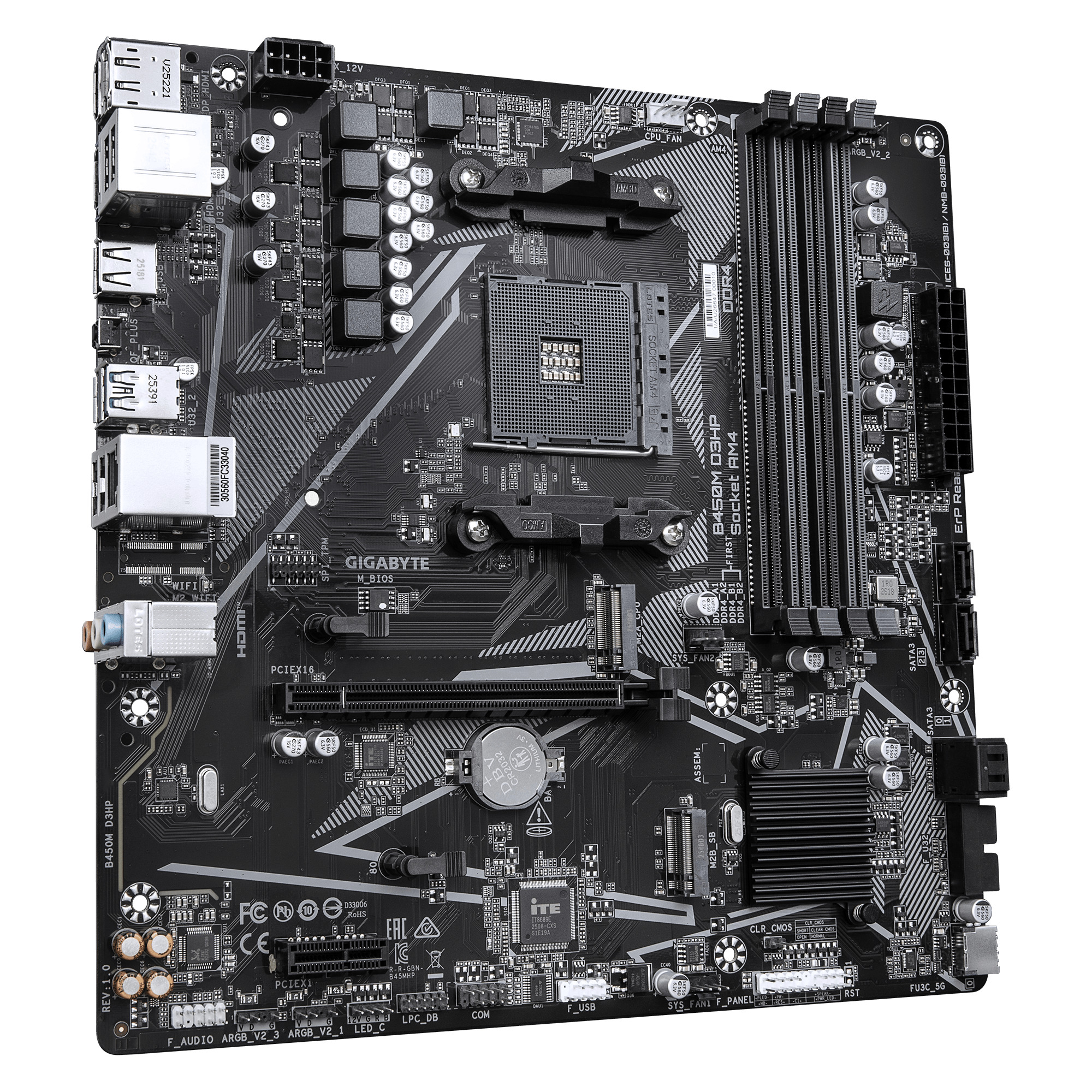 GIGABYTE B450M D3HP – image 3