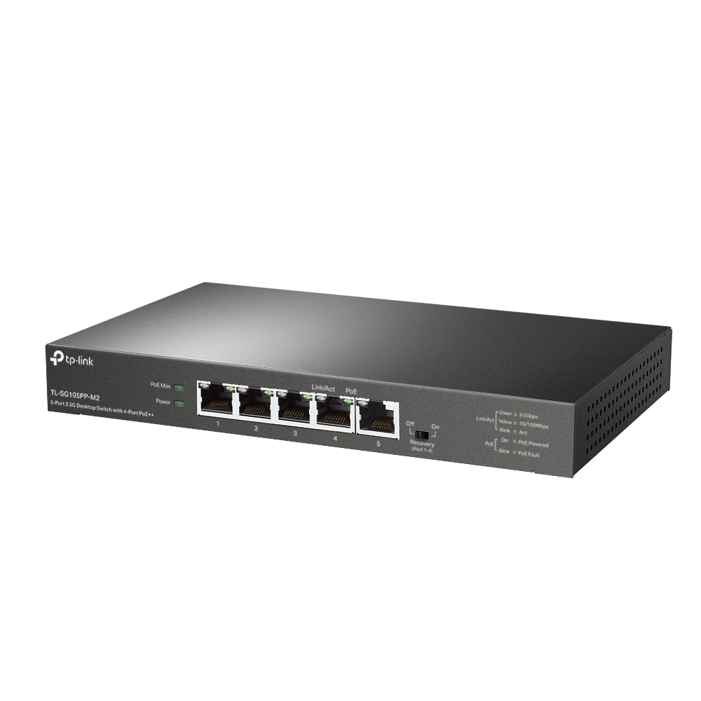 TP-Link 5-Port 2.5G Desktop Switch with 4-Port PoE++ – image 2