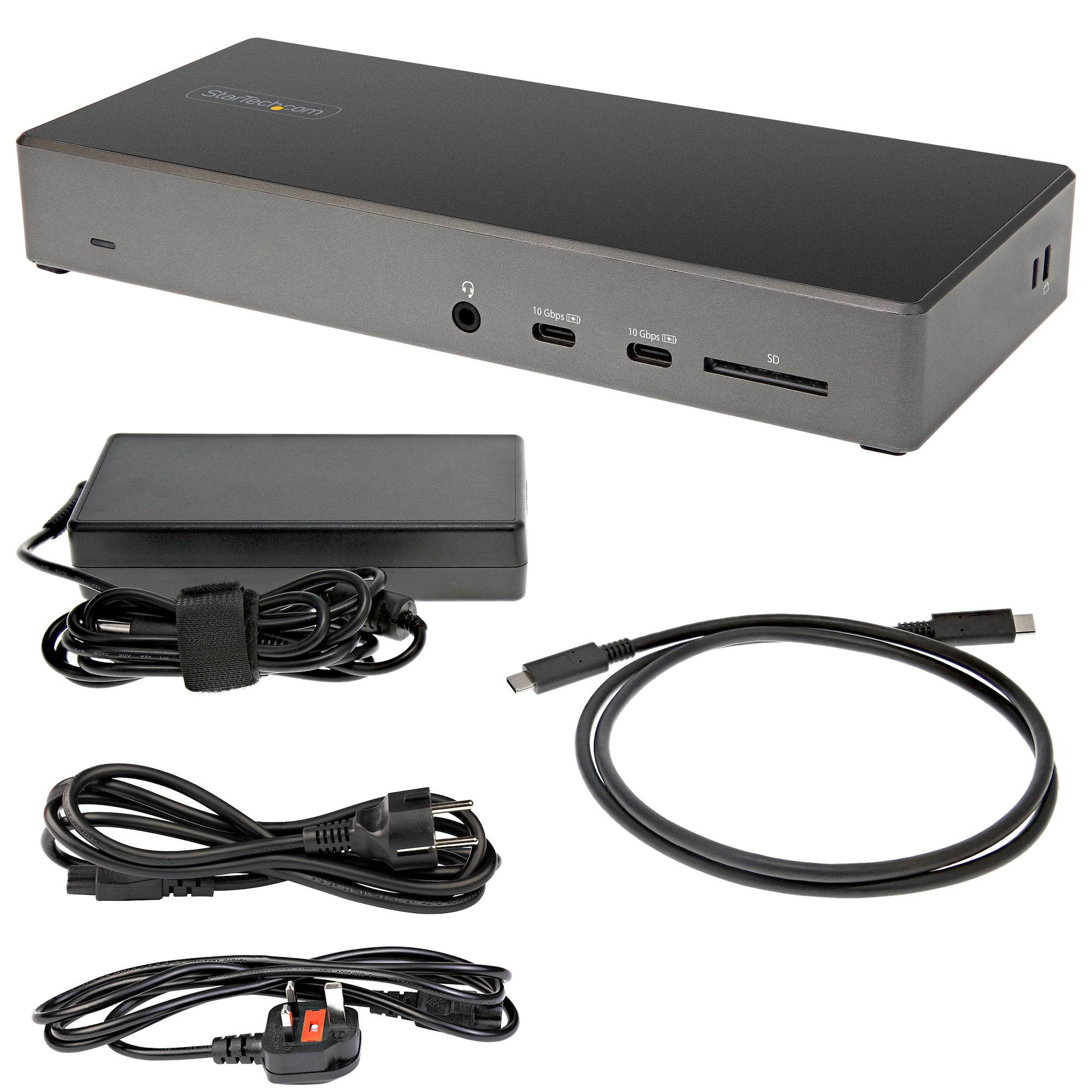 StarTech.com USB C Dock - Triple 4K Monitor USB Type-C Docking Station – image 8
