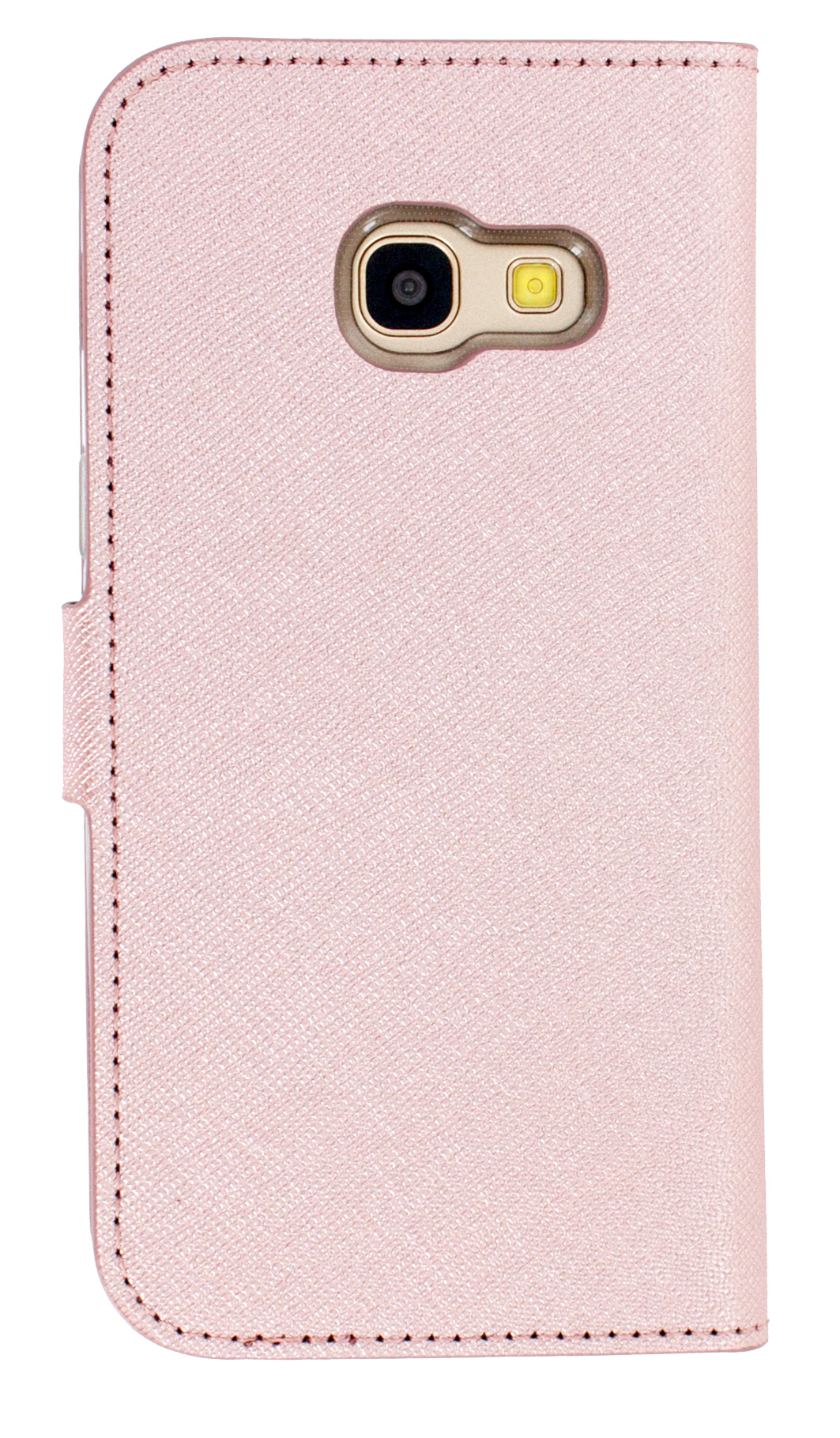 Mobiparts Saffiano Wallet Case Samsung Galaxy A3 (2017) Pink – image 2