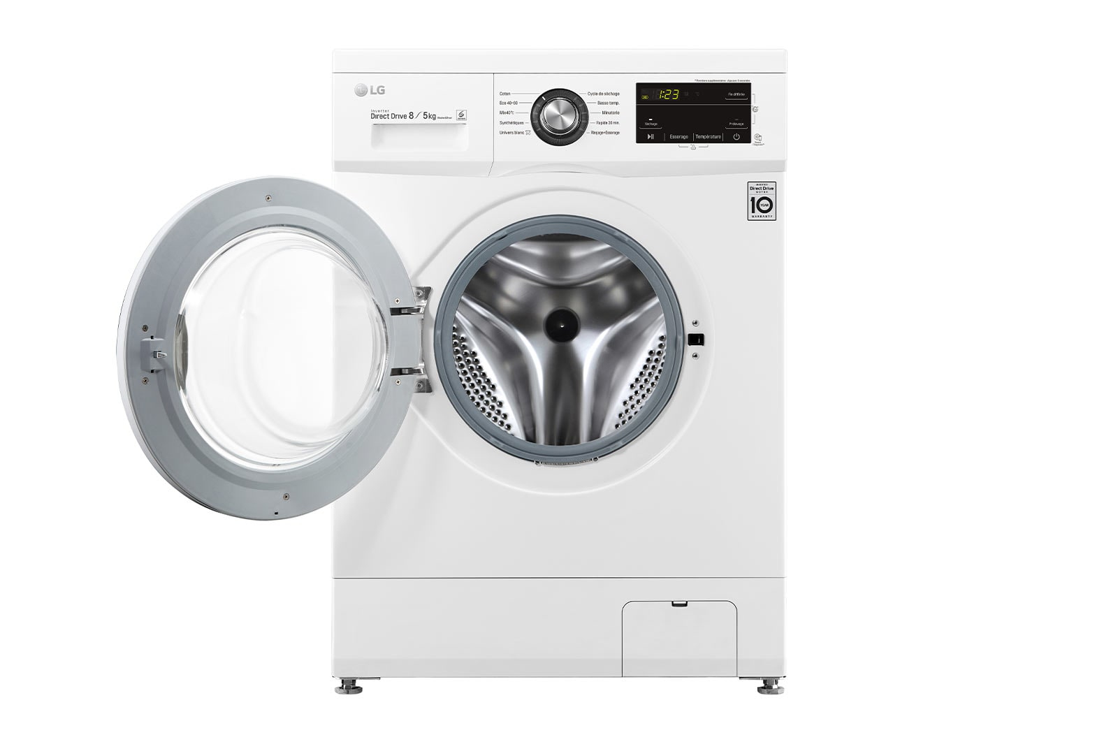 LG F854M22WR washer dryer Freestanding Front-load White – image 2