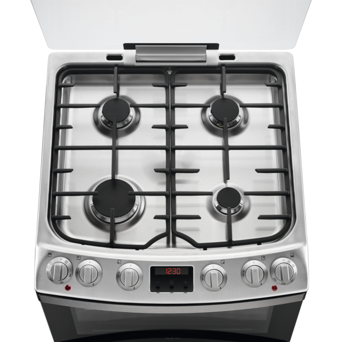 AEG CKB6540ACM Freestanding cooker Gas Stainless steel – image 2