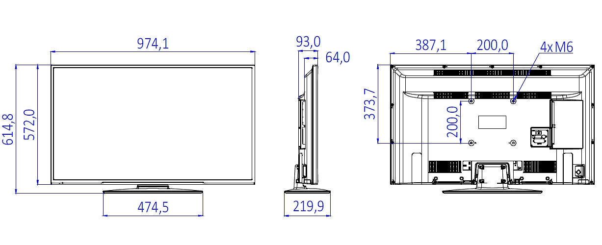 Philips 43HFL2839T/12 hospitality TV – image 2
