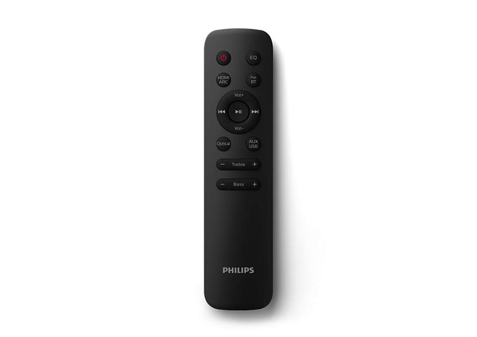 Philips TAB7207/10 soundbar speaker Black 2.1 channels – image 4