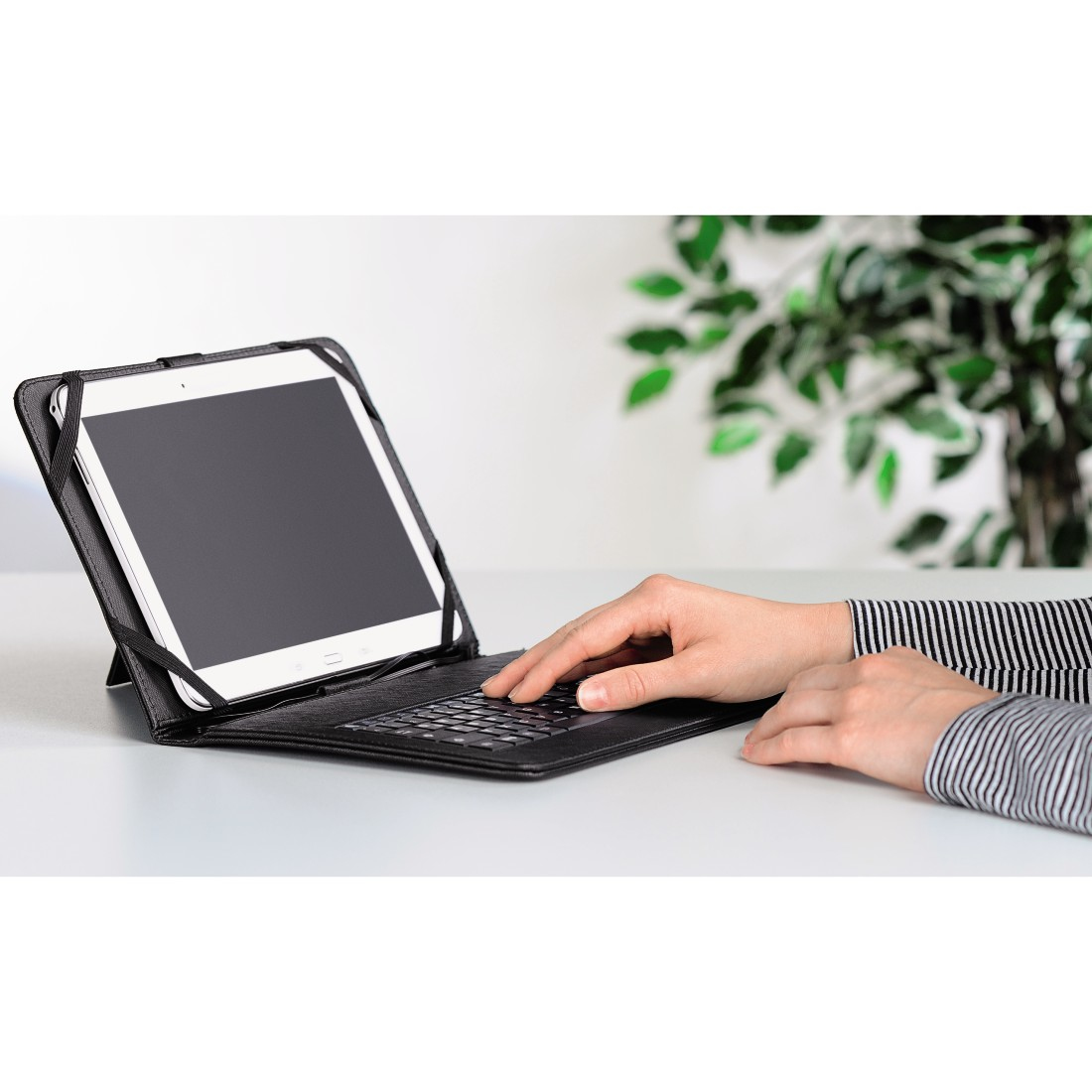 Hama 0050469 mobile device keyboard QWERTZ German Micro-USB Black – image 5