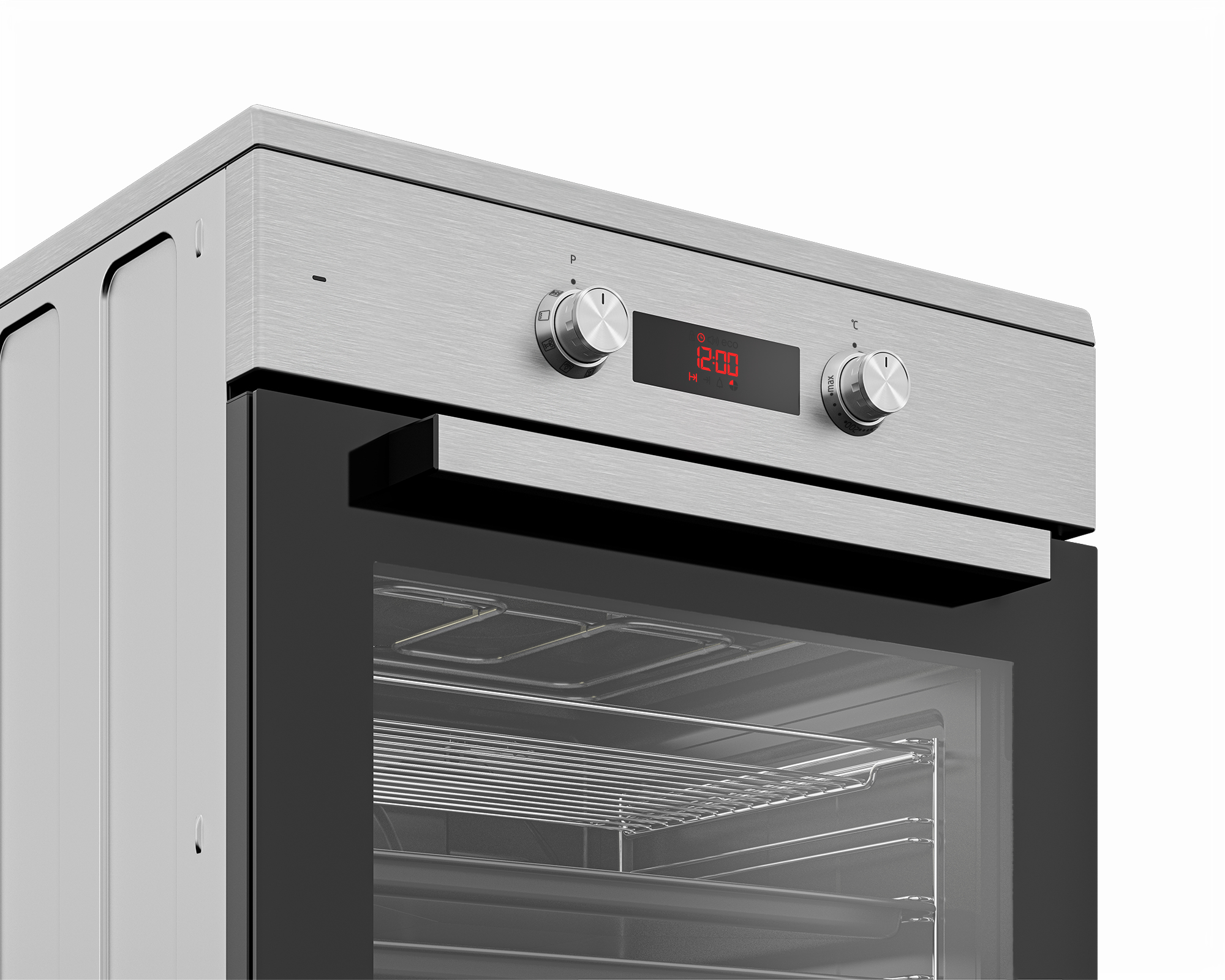 Beko FSM89302GXS cooker Freestanding cooker Electric Zone induction hob Stainless steel – image 3