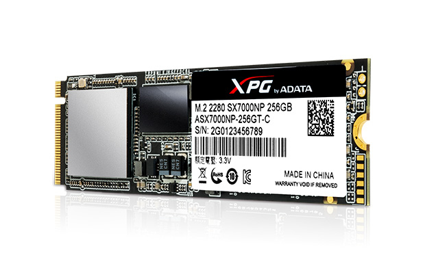 ADATA SX7000NP 256 GB M.2 PCI Express 3.0 NVMe 3D TLC – image 2