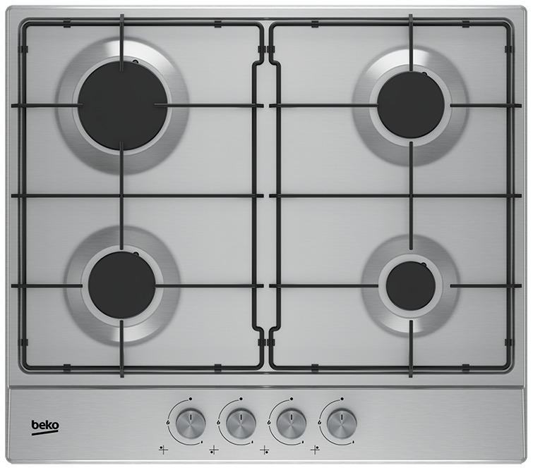 Beko HIAG64223SX hob Stainless steel Built-in