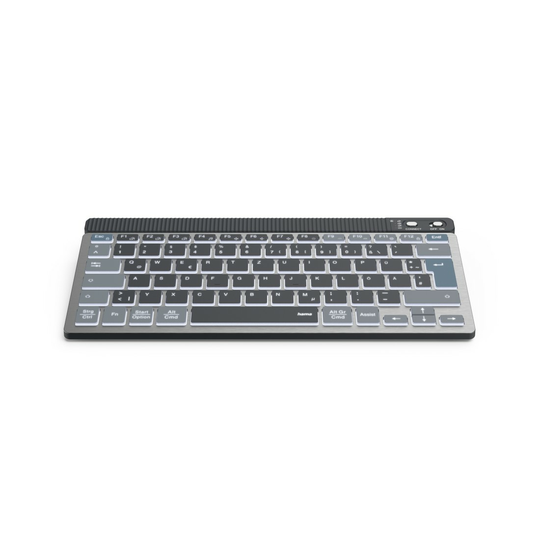 Hama WK-700 keyboard Home/Office Bluetooth QWERTZ German Anthracite, Black, Blue – image 4