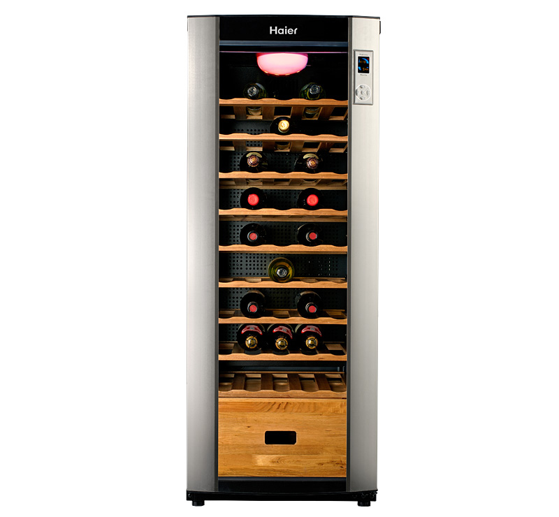 Haier JC-160GD wine cooler Freestanding 51 bottle(s) – image 1