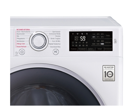 LG F14U2TDH1NH washer dryer Freestanding Front-load White – image 5