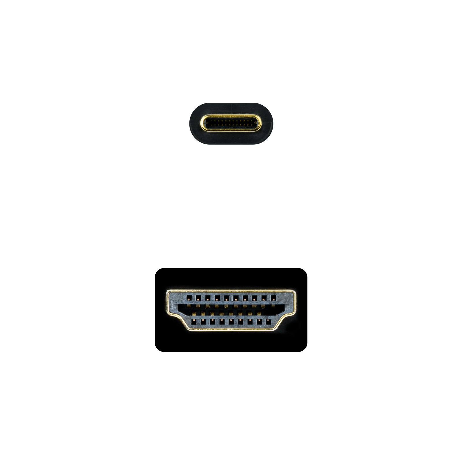 Resim Nanocable 10.15.5135 USB-C - HDMI Görüntü Kablosu Adaptörü, 5m