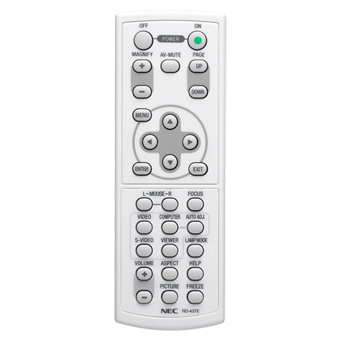 NEC RMT-PJ28 remote control Projector