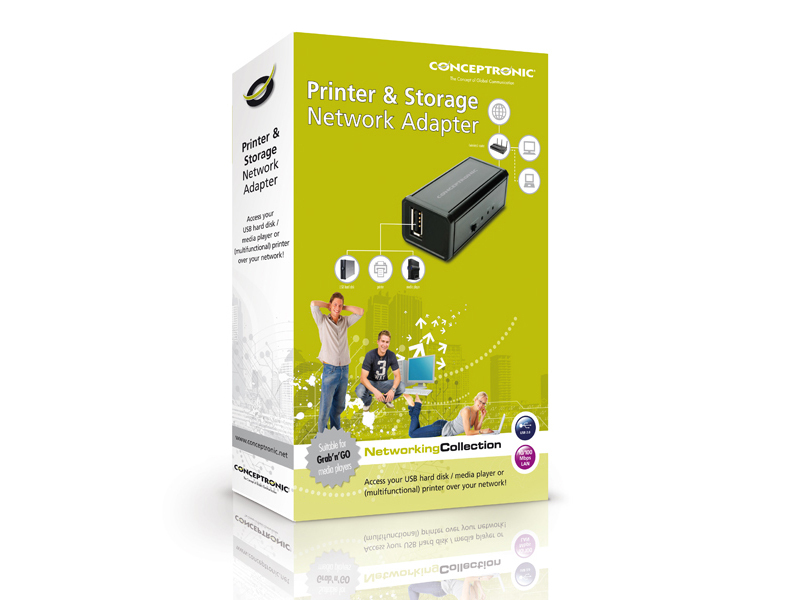 Conceptronic Printer and Storage Network Adapter – image 4