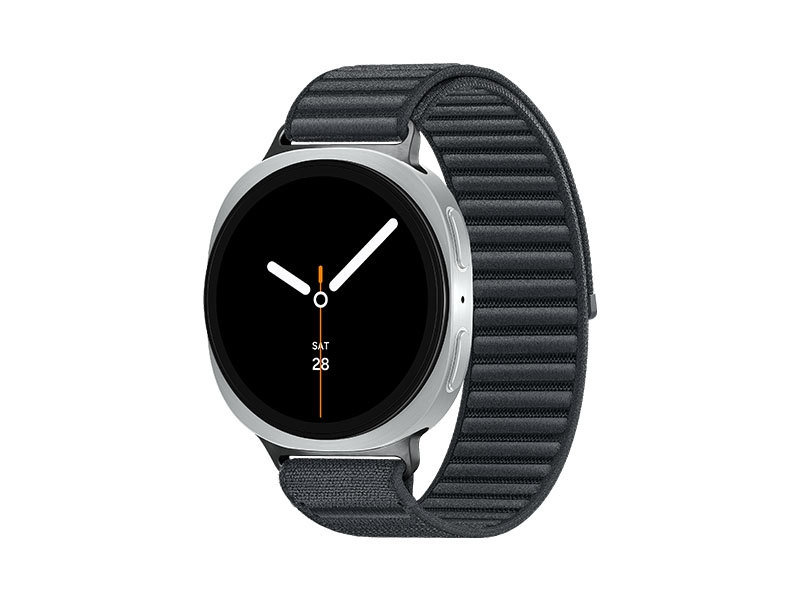 Samsung Galaxy Watch 8, Bluetooth, 44mm, Sport Band, White, S/M + Fabric Band, Graphite, M/L – image 1