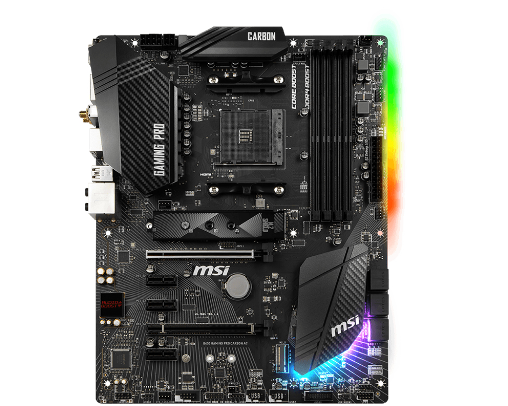 MSI B450 GAMING PRO CARBON AC – image 1