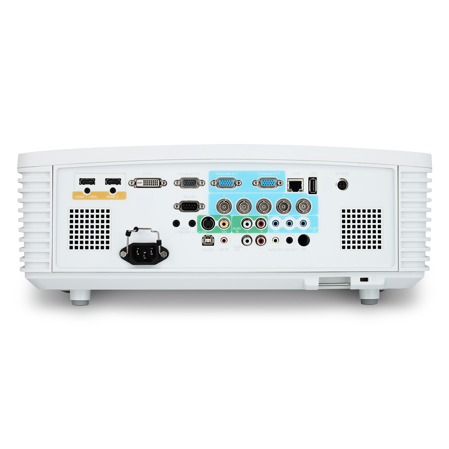 Viewsonic Pro9510L Standard throw projector 6200 ANSI lumens DLP XGA (1024x768) White – image 4