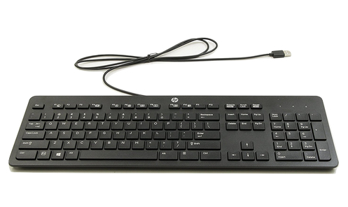 HP 803823-181 keyboard Universal USB Belgian Black – image 1