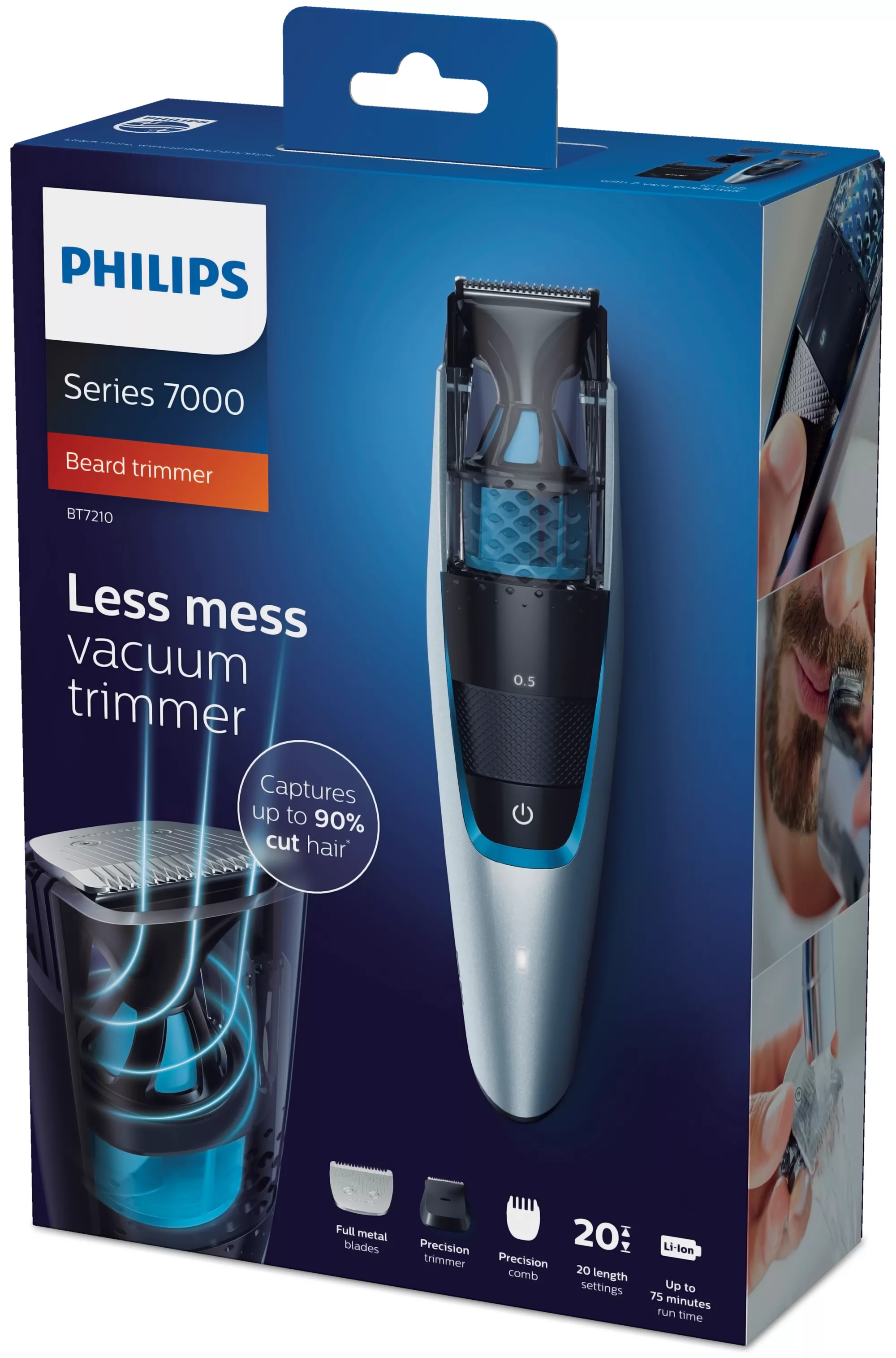 Philips BEARDTRIMMER Series 7000 BT7210/15 beard trimmer 20 – image 2