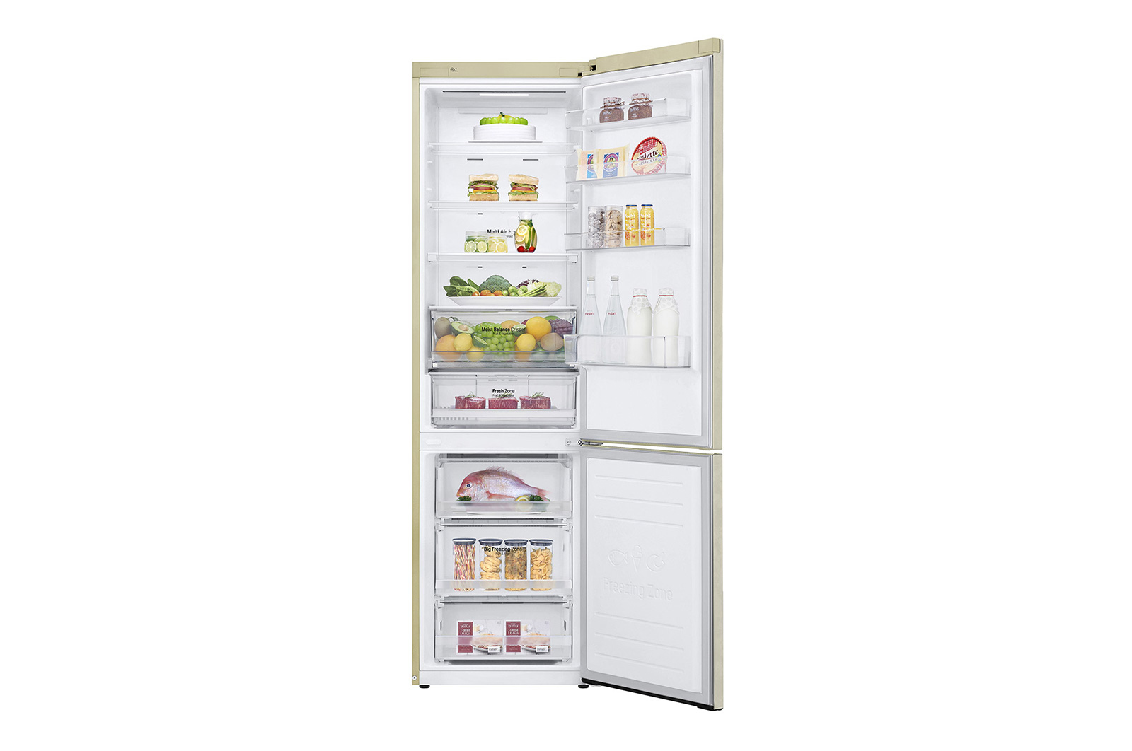 LG GBB62SEHZN fridge-freezer Freestanding – image 2