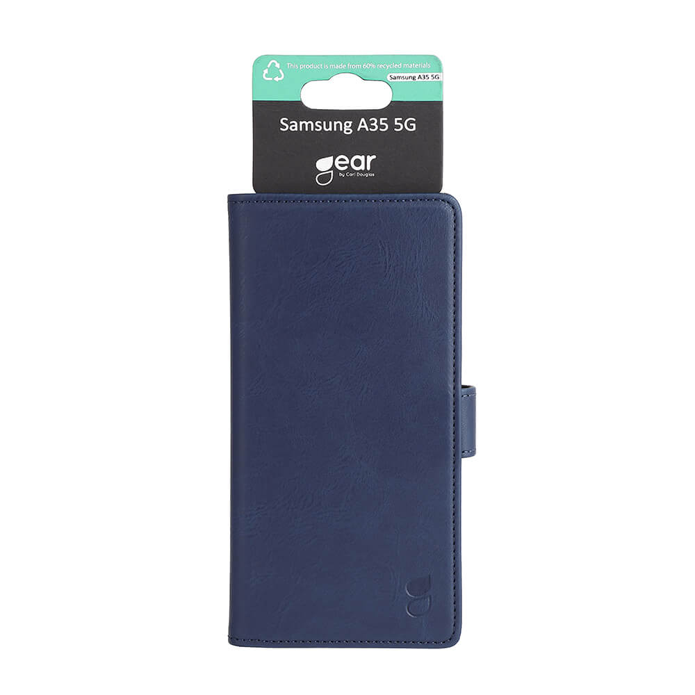 Gear Wallet Case 3 Card Slots Blue - Samsung A35 – image 2