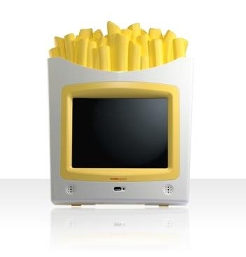 Hannspree HANNSfries 23.4 cm (9.2") SVGA White 350 cd/m²