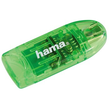 Hama 00094135 card reader USB 2.0 Green
