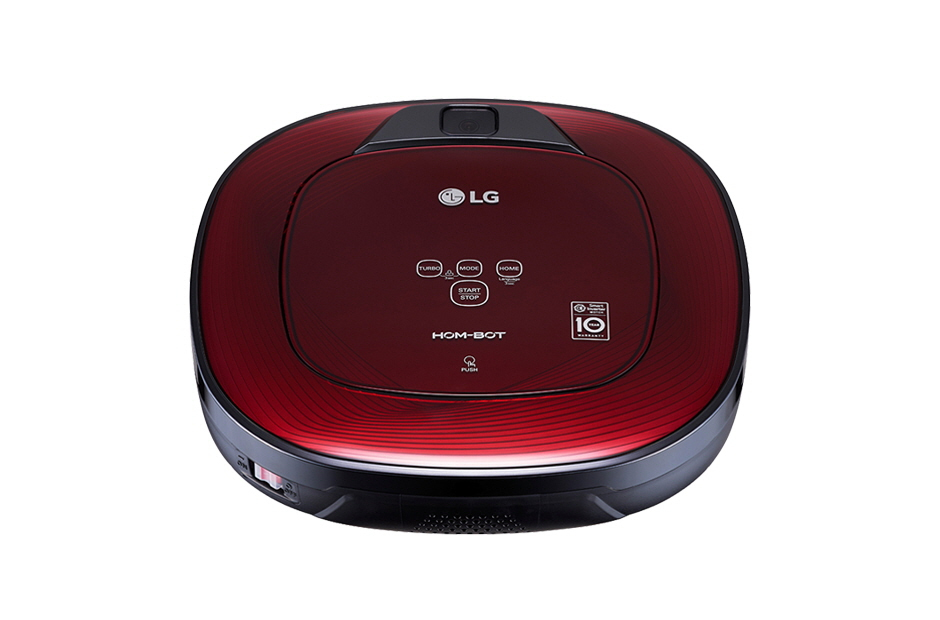 LG VR62701LVM robot vacuum Red