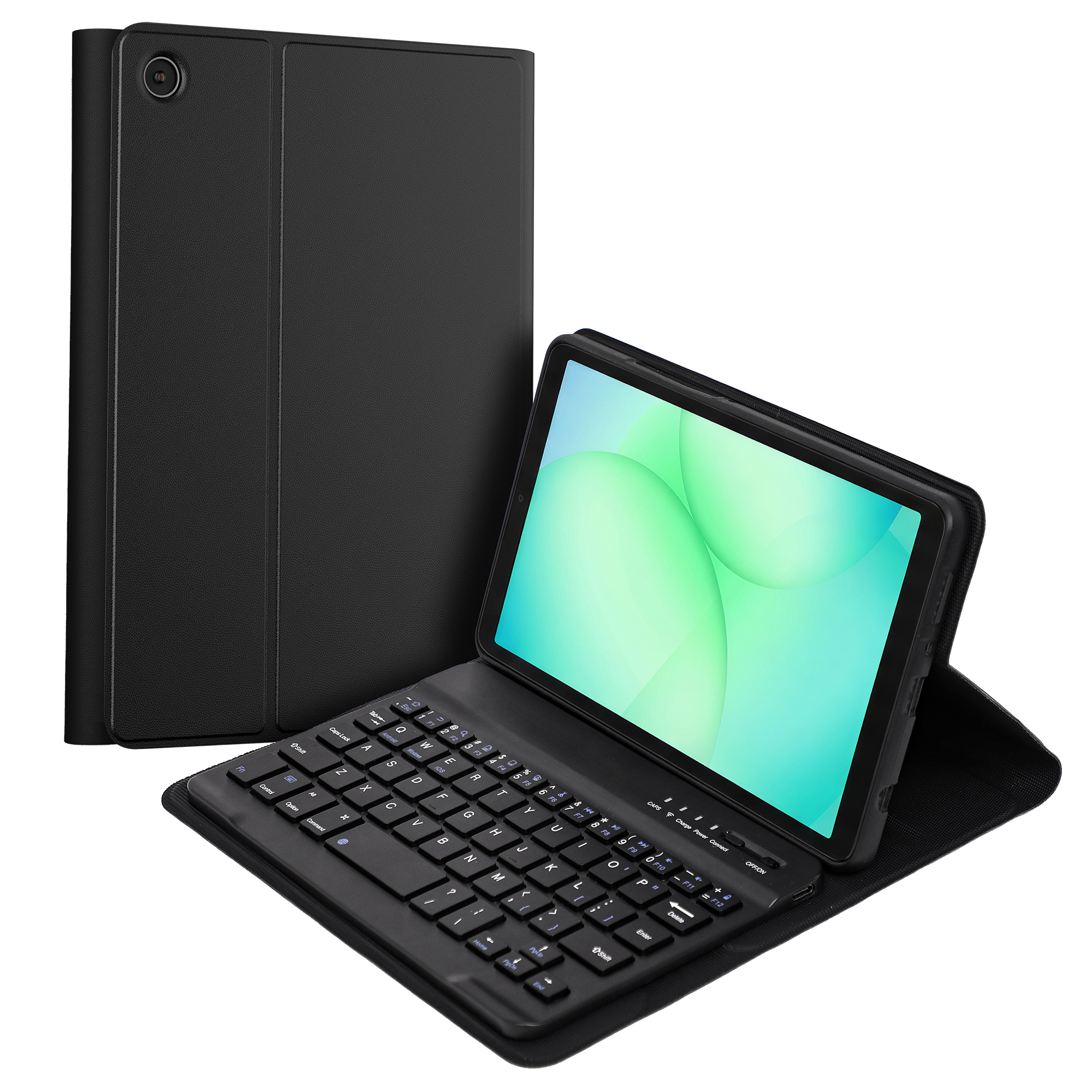 Accezz SH00091478 mobile device keyboard QWERTY Dutch Bluetooth Black
