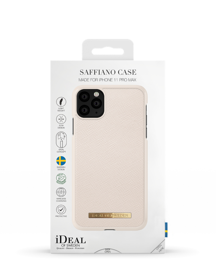 iDeal of Sweden Saffiano Case iPhone 11PM/XSM Beige – image 3